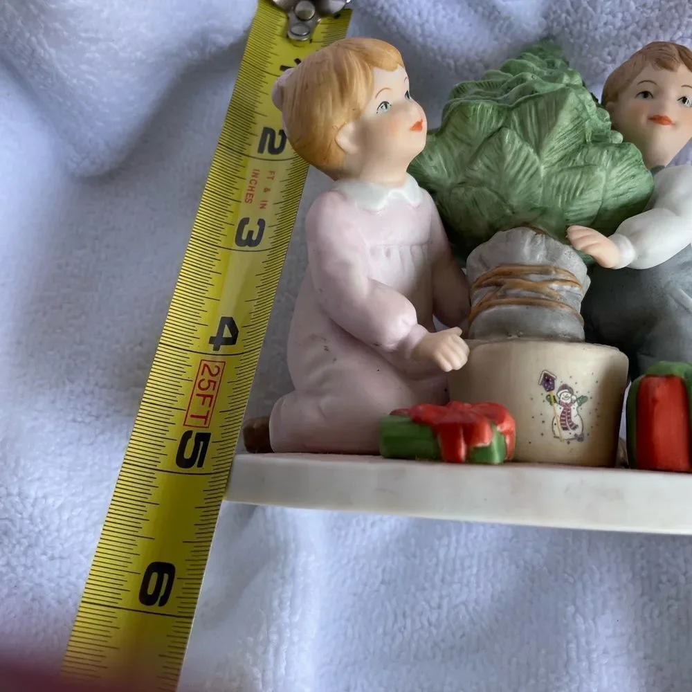 Vintage The Potters House Kids CHEERFUL GIVERS Figurine God Loves Cheerful Giver